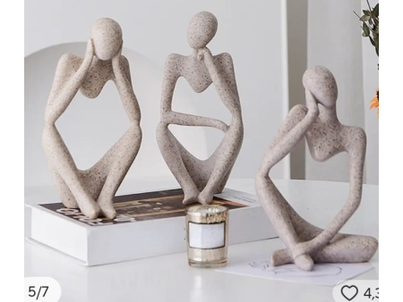 Pensadores en Resina Epóxica