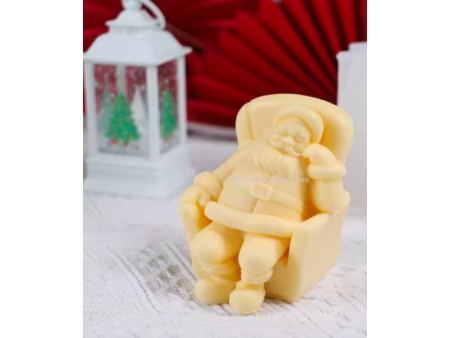 Vela Viejito Pascuero en cajita de madera fina