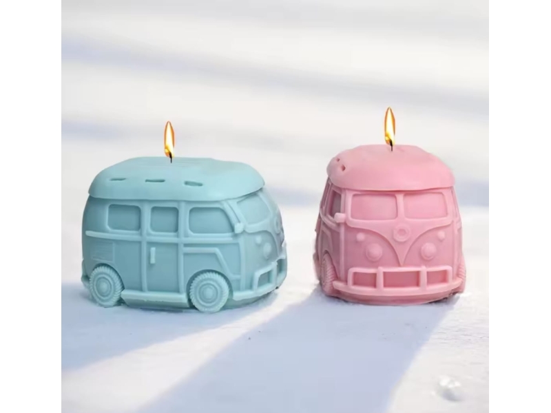 Vela grande KOMBI + Caja de Madera de Regalo