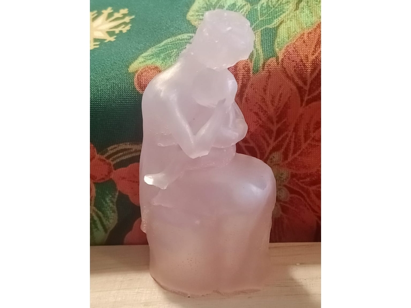 Vela Madre e Hij@ + Caja de Madera de Regalo