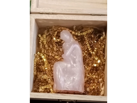 Vela Madre e Hij@ + Caja de Madera de Regalo