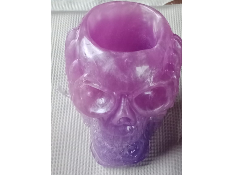 Macetas "Calavera" para Cactus o suculentas en Resina