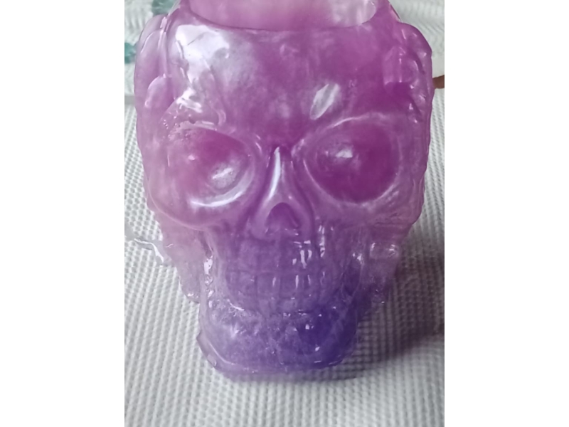 Macetas "Calavera" para Cactus o suculentas en Resina