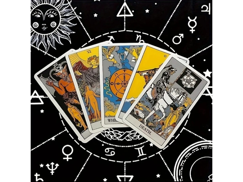 Tarot Rider Waiter + paño para tirada
