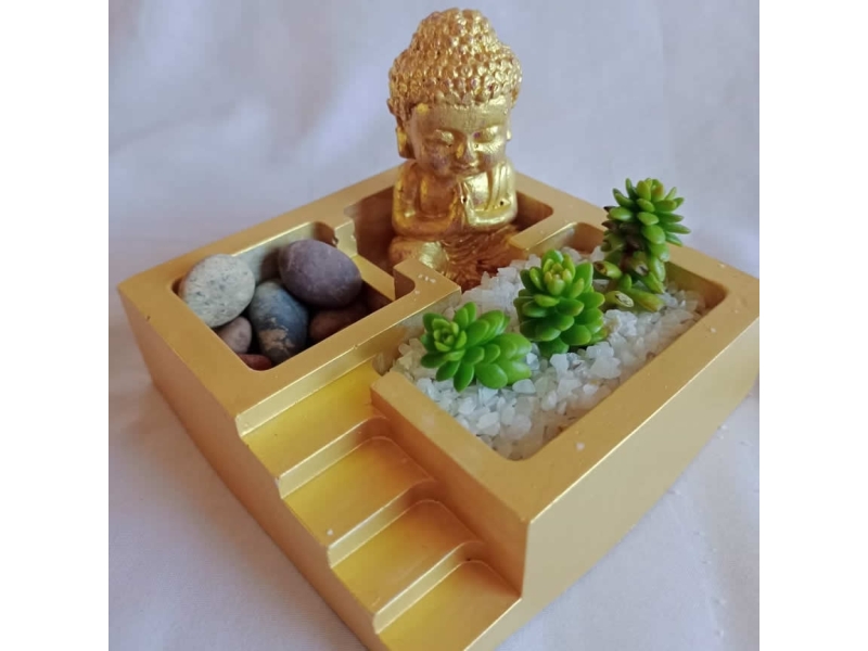 Macetas Cuadradas con Escalera